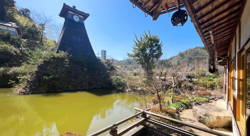 「ウインブルドン」「出石温泉 湯元館(ゆもとかん)」「そば処 宿坊（しゅくぼう）」